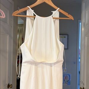 Finders Keepers White Wide Leg Jumpsuit